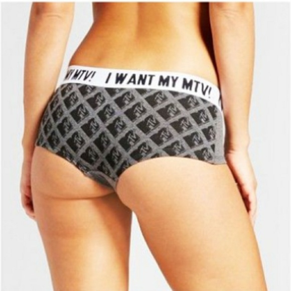I Want My MTV License Hipster Brief Panty - Picture 2 of 5